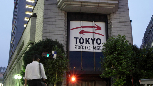 בורסת טוקיו בורסות באסיה בורסות בעולם שוק ההון, צילום: בלומברג 