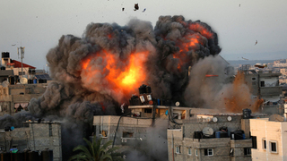 תקיפה צה"ל ברצועת עזה, צילום: איי אף פי