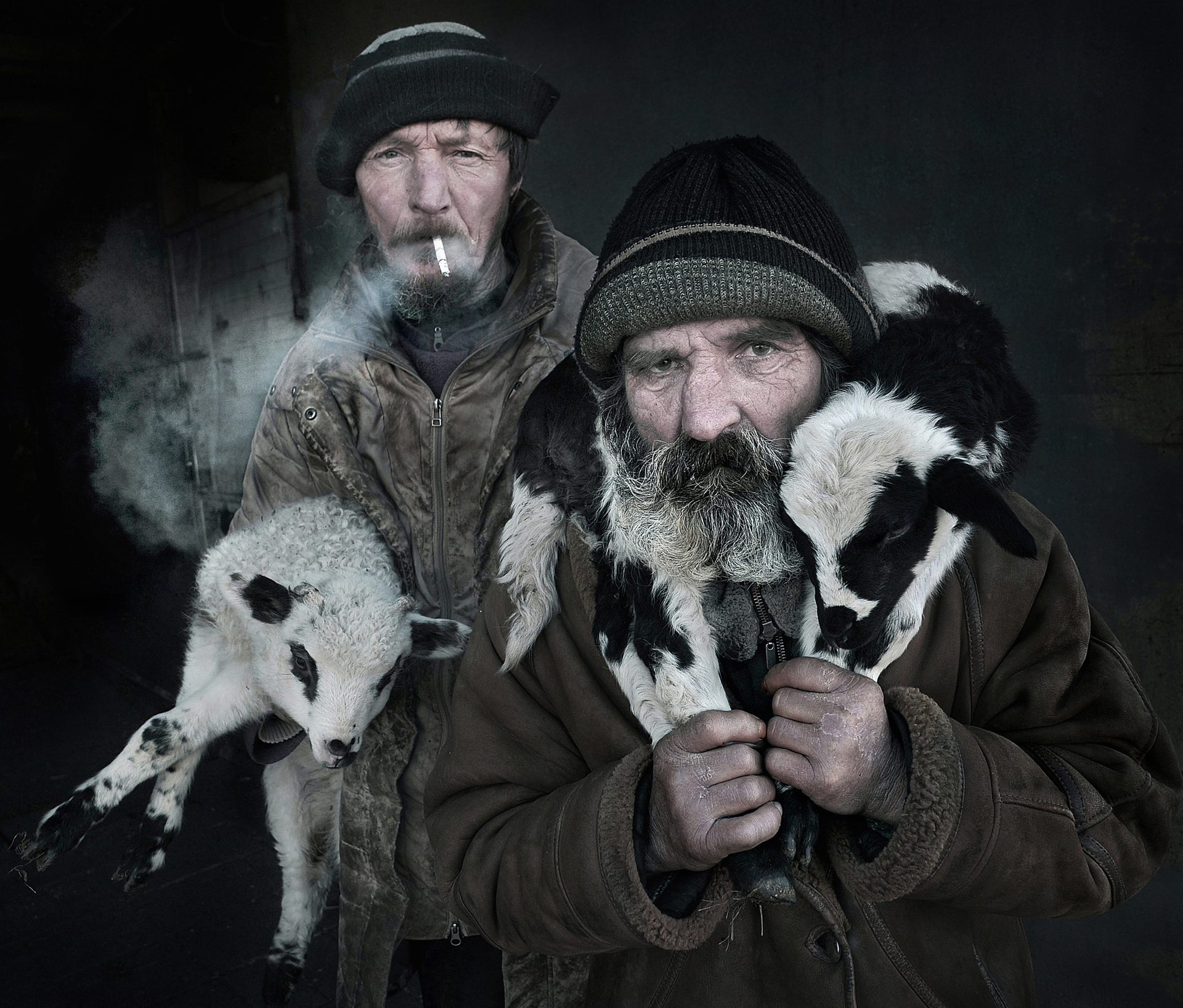 פוטו תחרות צילומי פורטרייט רועי צאן רומניה