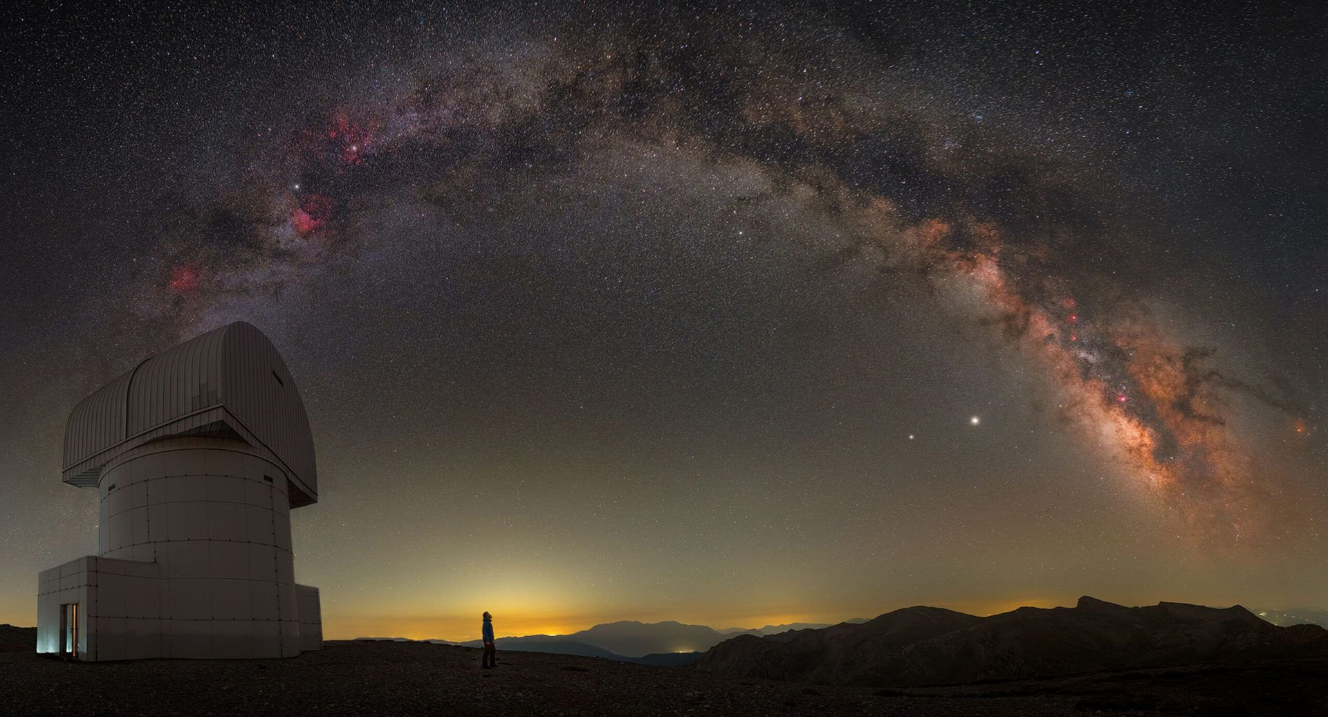 פוטו שביל החלב יוון