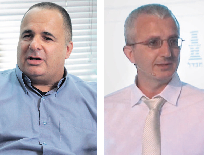 מימין: המנכ"ל לשעבר של חברת שירותי הרפואה פמי פרימיום איציק חמו, ומנכ"ל רוש ישראל אבי דנציגר (צילום: יוטיוב, עמית שעל) מימין: המנכ"ל לשעבר של חברת שירותי הרפואה פמי פרימיום איציק חמו מנכ"ל רוש ישראל אבי דנציגר