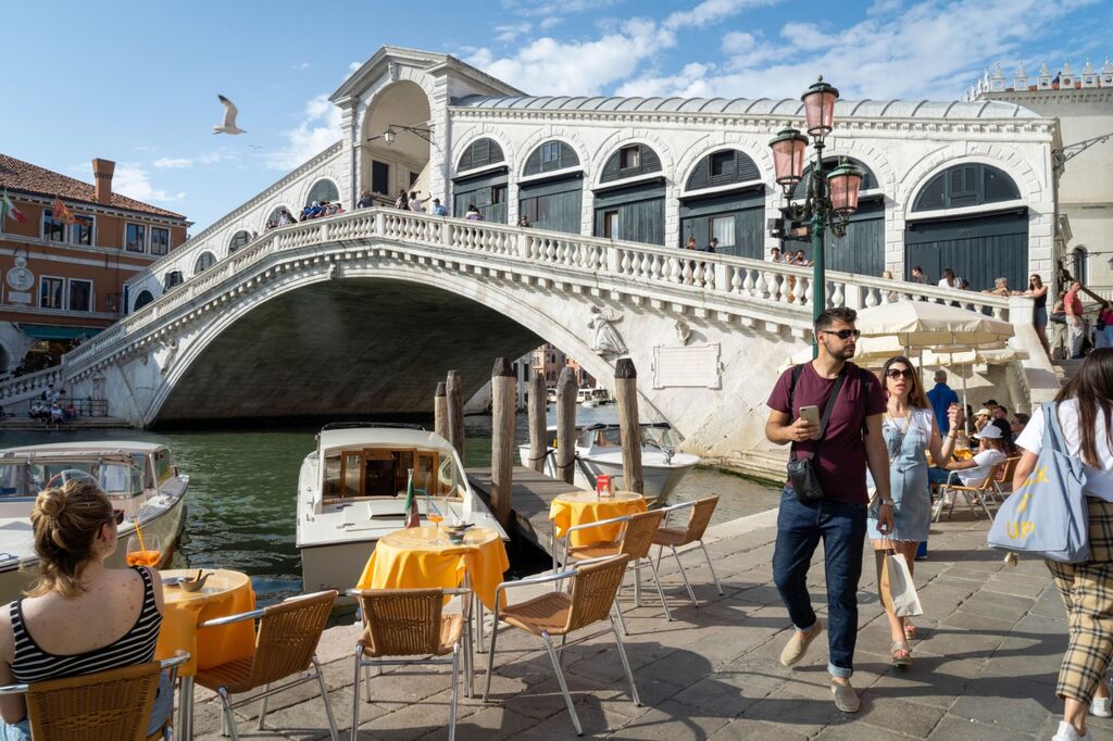 גשר ריאלטו ונציה איטליה יוני 2021