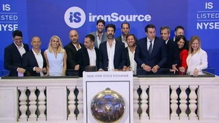 איירון סורס תחילת מסחר הנפקה בורסת ניו יורק, צילום מסך: יוטיוב