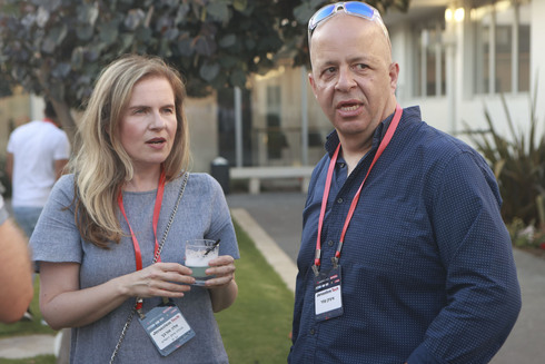 איציק עזור ואלה אורבך , צילום: עמית שעל