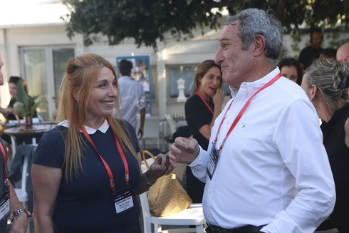 ראובן קרופיק ופנינה בן עמי , צילום: עמית שעל