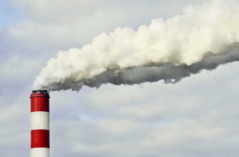זיהום אוויר פליטות גזי חממה