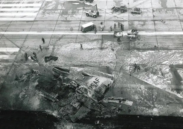 מה שנשאר מההאסלר לאחר השריפה, צילום:Iindistar