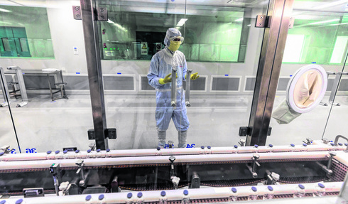 מפעל של חברת התרופות Hengrui במחוז ז