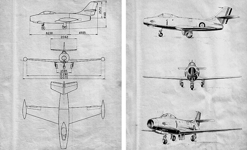 רישומי מטוס האוראגן, צילום: dassault aviation