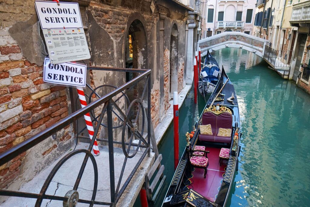 ונציה גונדולה איטליה