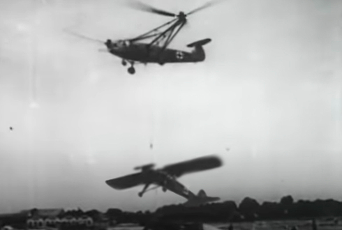 המטוס התקלקל? אין בעיה, אני בא לאסוף אותו, צילום: verticalflightsociety