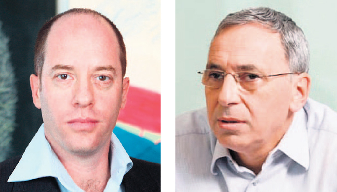 מימין: מנהל קרן טנא אריאל הלפרין ומנכ"ל גדות עופר לינצ'בסקי (צילומים: אתר קרן טנא, אוראל כהן) מימין: מנהל קרן טנא אריאל הלפרין ומנכ"ל גדות עופר לינצ'בסקי