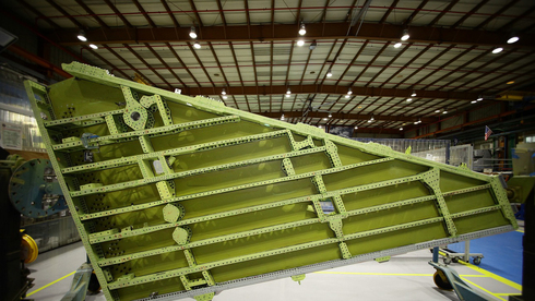 פס ייצור כנפי ה-F16 בתעשייה האווירית, צילום: התעשייה האווירית