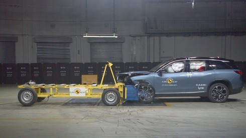 מבחני ריסוק חדשים: כמה כוכבים קיבלה מכונית הניסוי של מובילאיי?