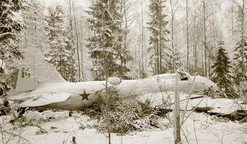 מפציץ סובייטי שהופל, צילום:  SA-Kuva CC BY 4.0