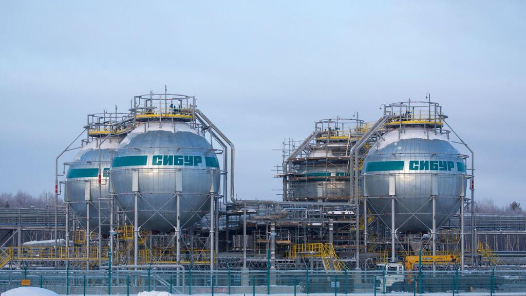 גז טבעי נוזלי רוסיה LNG