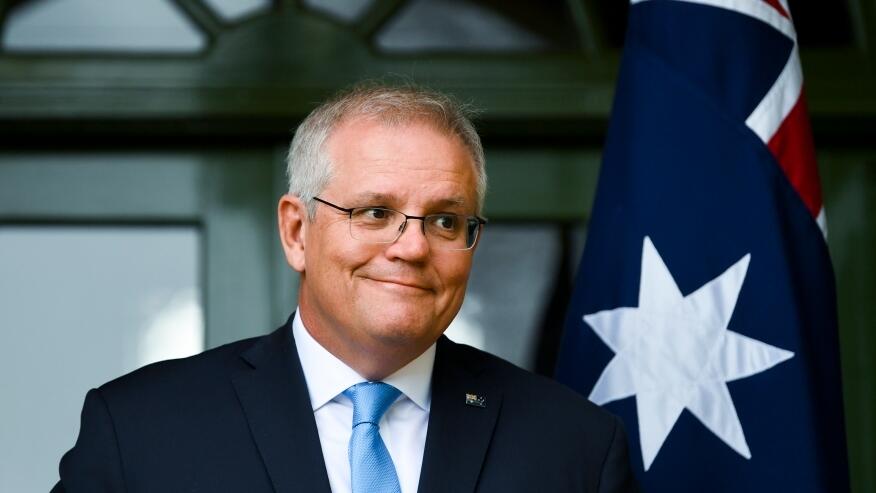 ראש ממשלת אוסטרליה סקוט מוריסון אוקטובר 2021