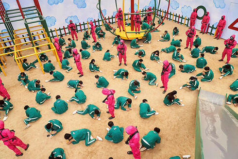 סצנה ממשחקי הדיונון בנטפליקס, Youngkyu Park, AP