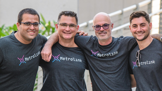 מייסדי מטרולינק עידן שחורי רונן קורמן אסף כהן אבי חדד, צילום: איציק חנוכה