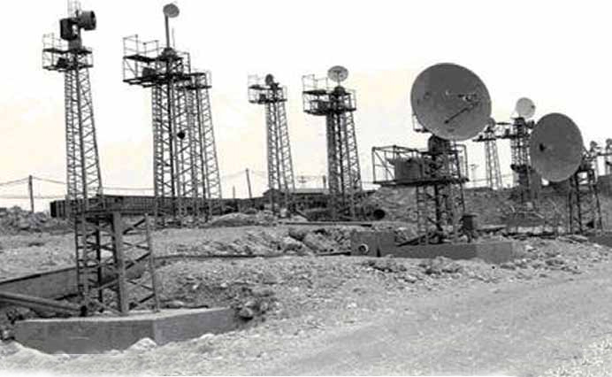 מערך גילוי ישראלי (שימו לב שמדובר במכ"מ מאוחר יותר, משנות השישים), צילום:  דובר צה"ל 