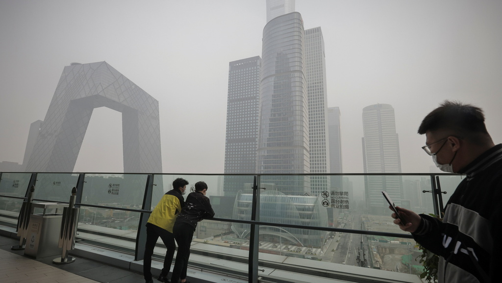 לא רואים ממטר: זיהום אוויר כבד בבייג&#39;ינג פגע קשות בראות