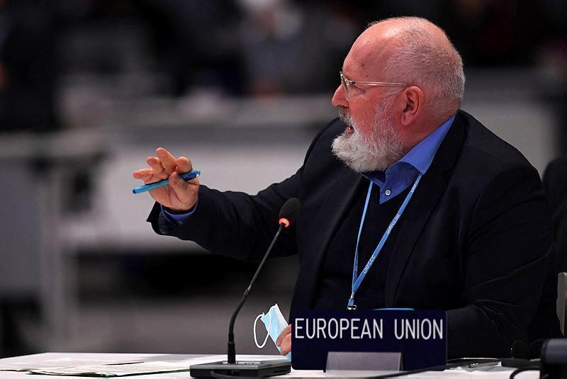 ראש מחלקת האקלים באיחוד האירופי, פרנס טימרמנס