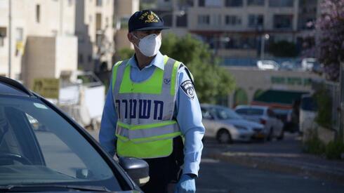 האכיפה בימי שיא הקורונה הגיעה לפתחו של בית המשפט, צילום: דוברות משטרת ישראל
