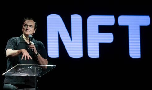 קוונטין טרנטינו בכנס NFT בניו יורק באוקטובר 2021, צילום: בלומברג
