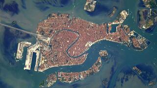 פוטו תמונות מהחלל ונציה, צילום: NASA
