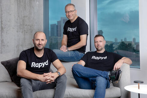 Rapyd co-founders. Photo: Inbal Marmari 