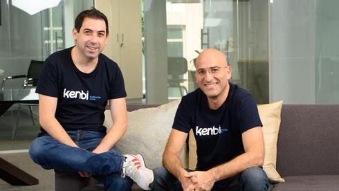 <span style="font-weight: normal;">Kenbi co-founders Chanan Lavi and Nir Levy. Photo: David Garb </span>