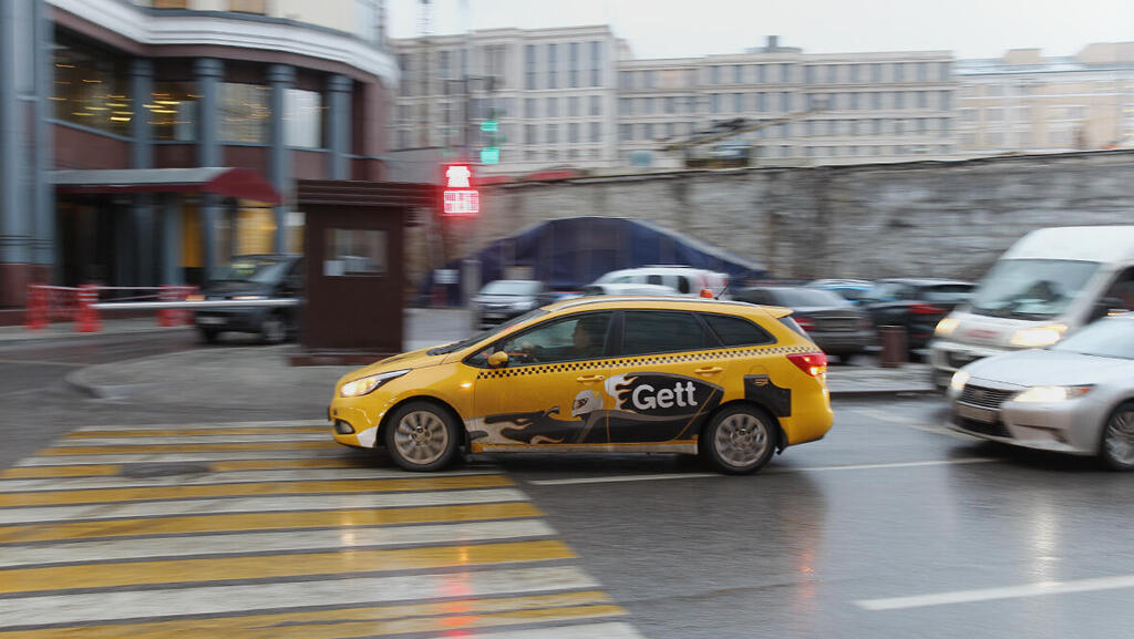 A Gett taxi in Russia. 
