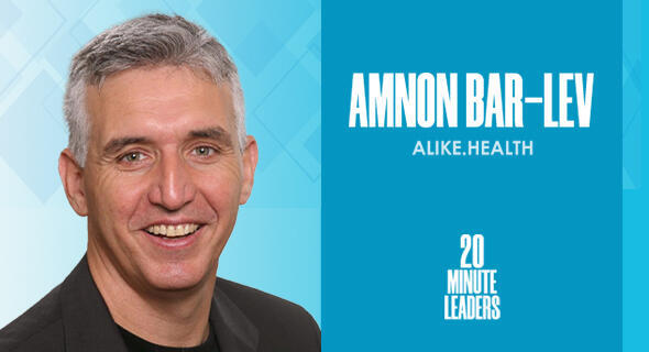 Amnon Bar-Lev, co-founder and CEO of Alike.Health 