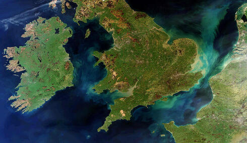 An image of Earth captured by the Envisat satellite An image of Earth captured by the Envisat satellite