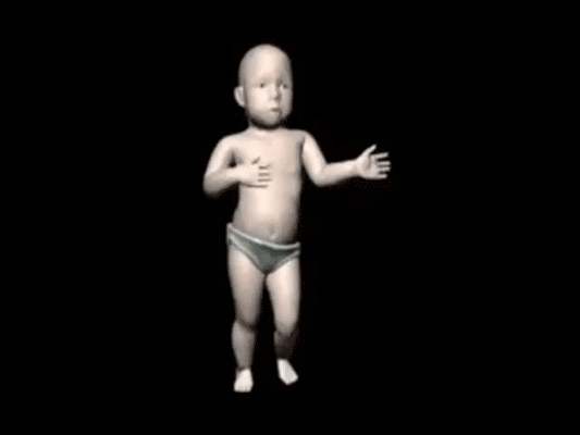 גיף תינוק רוקד - הפייבוריט של סטיבן, צילום: גיפי