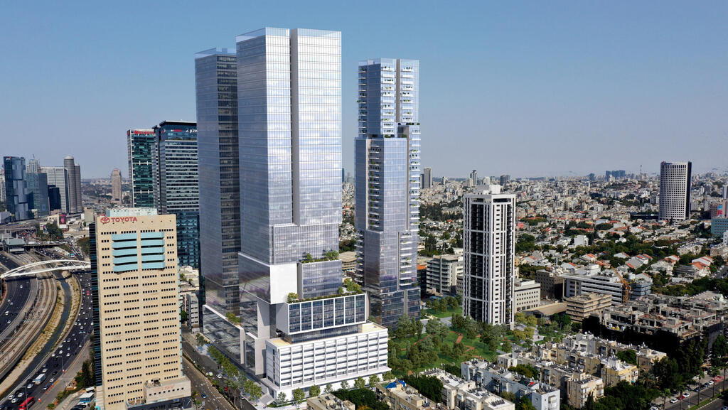 אושר להפקדה: שימור מבנה המשביר בת"א והקמת מגדל בן 47 קומות בסמוך