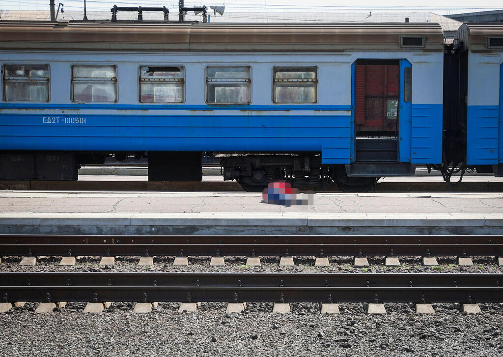 Russia attack on a train station in Kramatursk, Ukraine