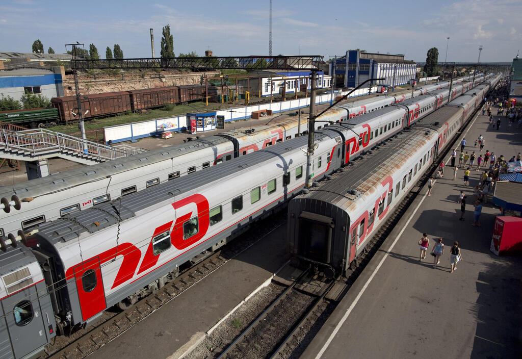 רכבת של חברת הרכבת הרוסית הממשלתית רוסיה