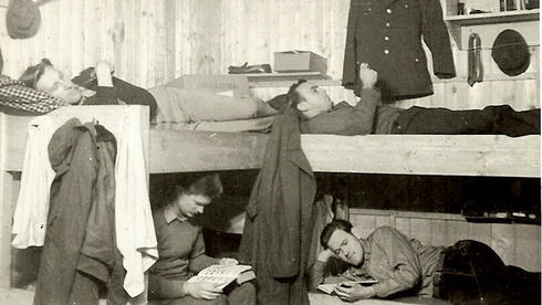 צריף מגורים במחנה שבויים גרמני, צילום: merkki