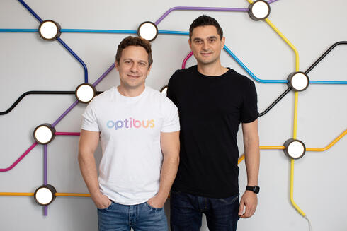 Optibus co-founders Amos Haggiag and Eitan Yanovsky. 