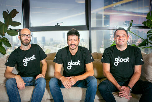 Gloat co-founders Danny Shteinberg, Ben Reuveni and Amichai Schreiber.
