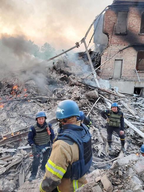 הרס בכפר בילוהורבקה שבמחוז לוהנסק, צילום: רויטרס