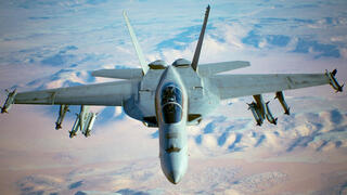 הקברניט F18 מטוס קרב, צילום: USN
