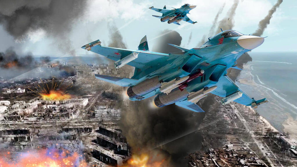 הקברניט הפצצת טרור אוקראינה מפציץ , צילום: weaponews,politischiosgr