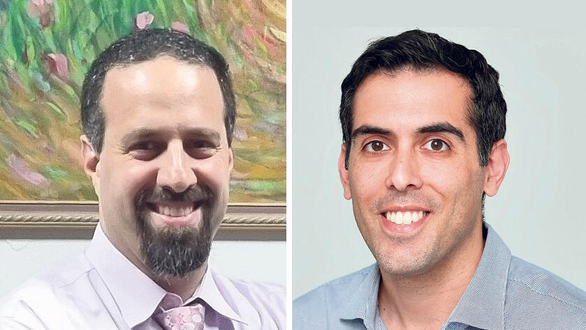 מימין ראש מחלקת הייטק והון סיכון במשרד ארנון שגב ושות' יואב שרמן וראש תחום מימון ברשות החדשנות אורן רוזנברג