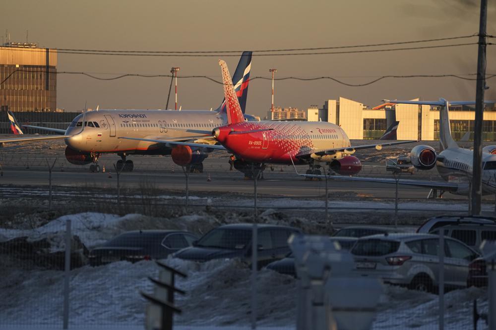 מטוסים של אירופלוט מקורקעים בנמל התעופה של מוסקבה כלכלת רוסיה