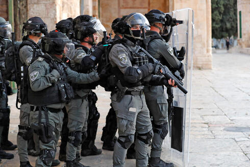 שוטרי מג"ב. שיתוף פעולה עם ארגונים אזרחיים הוא הזדמנות ליצירת חברה מעורבת ומשפיעה, צילום: AFP