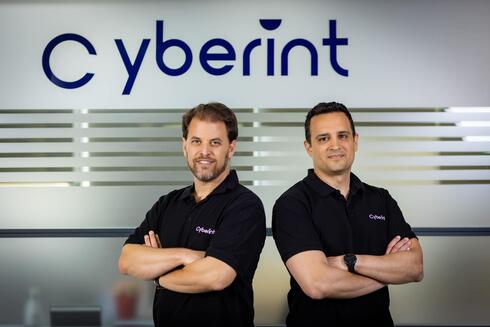 Yochai Corem and Shai Yatzkan, CEO and CFO of Cyberint 
