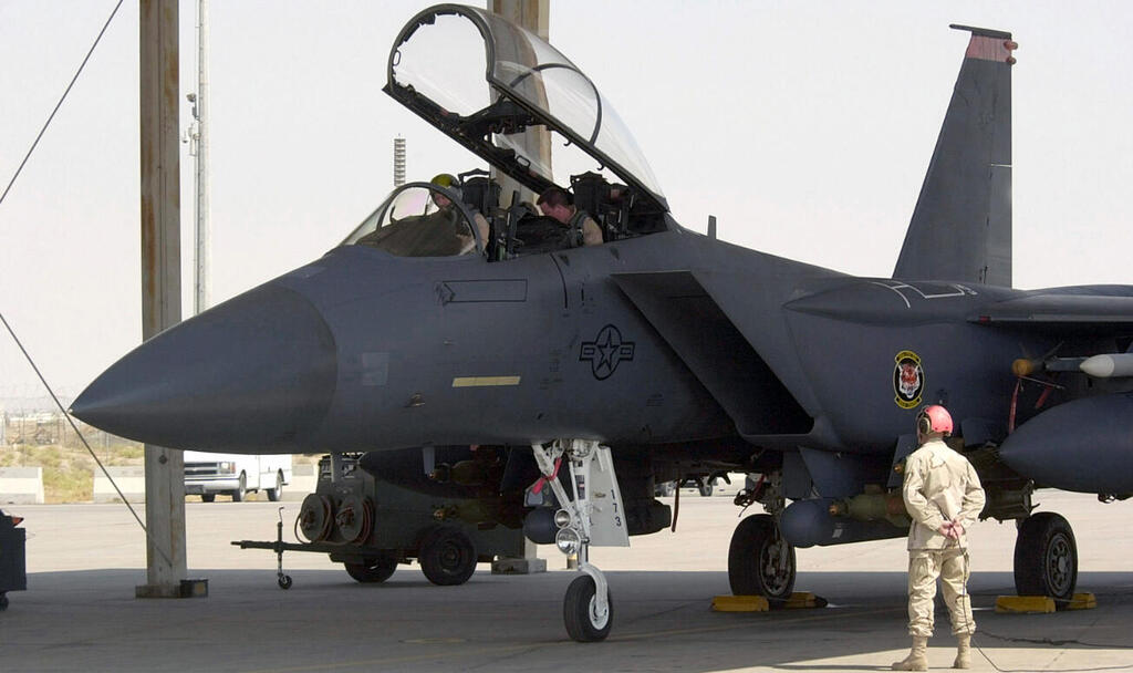 הקברניט F15 אפגניסטן מטוס קרב