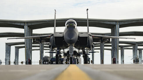 מטוסי F15 בבסיס האם של היחידה באיידהו, צילום: USAF